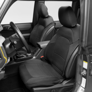 Prevleke Sedežne prevleke za prednje sedeže, črn neopren